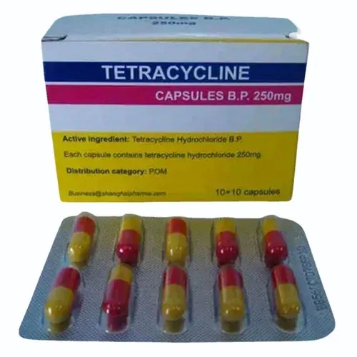 Tetracycline 250mg capsules antibiotic for bacterial infections