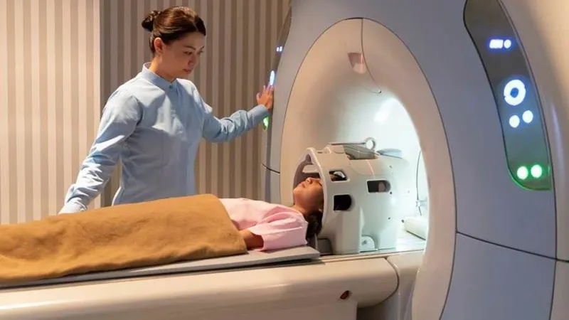Medulloblastoma CT scan commonly used to help doctors diagnose medulloblastoma