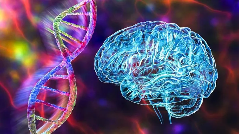 Genetic mutation in DNA linked to neurofibromatosis affecting the brain and nervous system